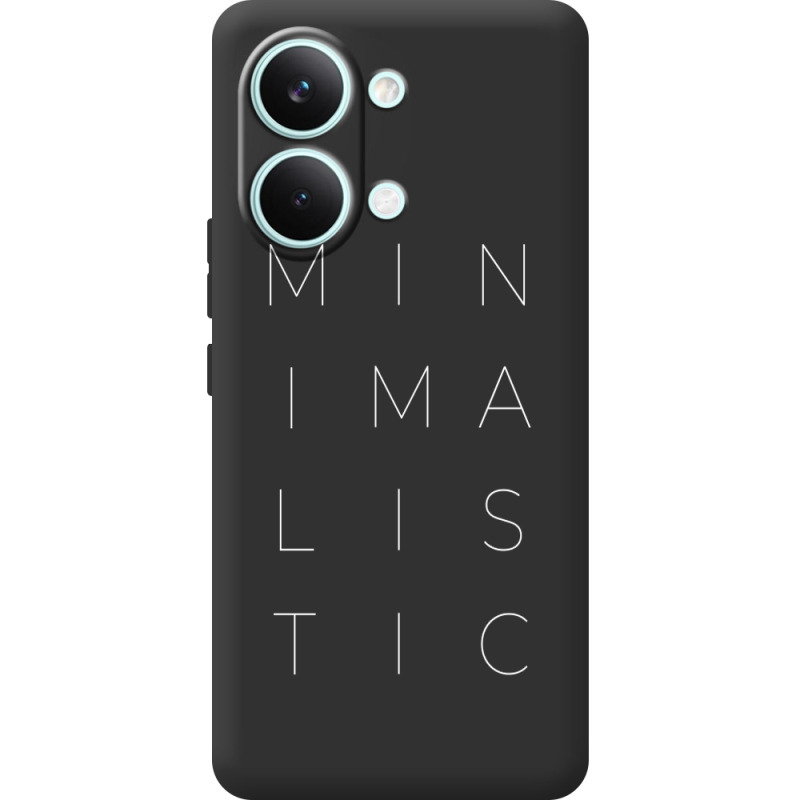 Чорний чохол BoxFace Poco X8 Pro Max Minimalistic