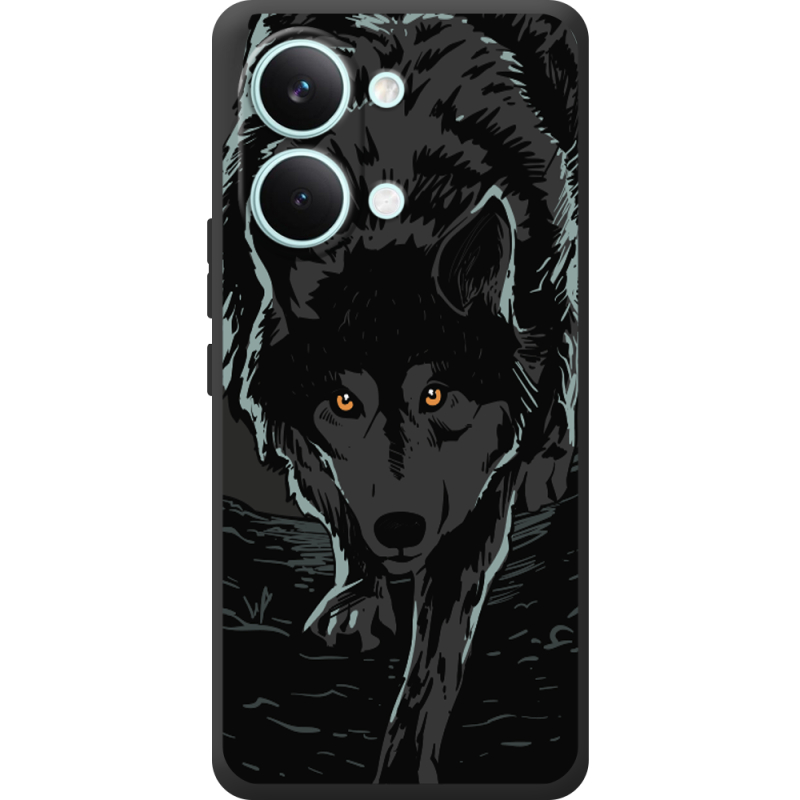 Чорний чохол BoxFace Poco X8 Pro Max Wolf