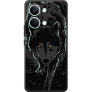 Чорний чохол BoxFace Poco X8 Pro Max Wolf