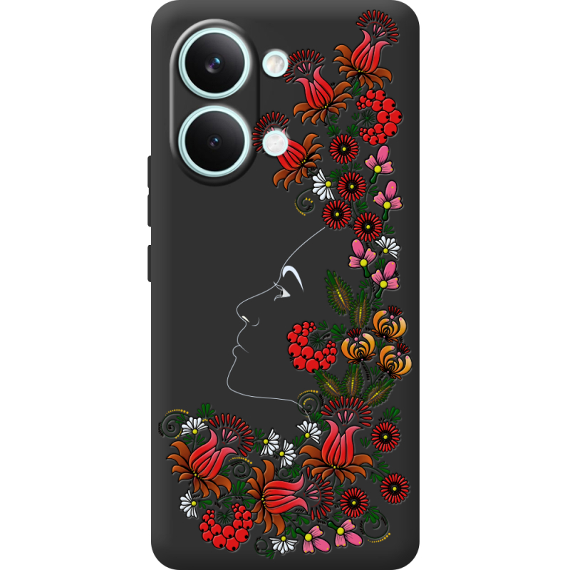 Чорний чохол BoxFace Poco X8 Pro Max 3D Ukrainian Muse