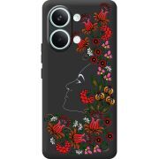 Чорний чохол BoxFace Poco X8 Pro Max 3D Ukrainian Muse