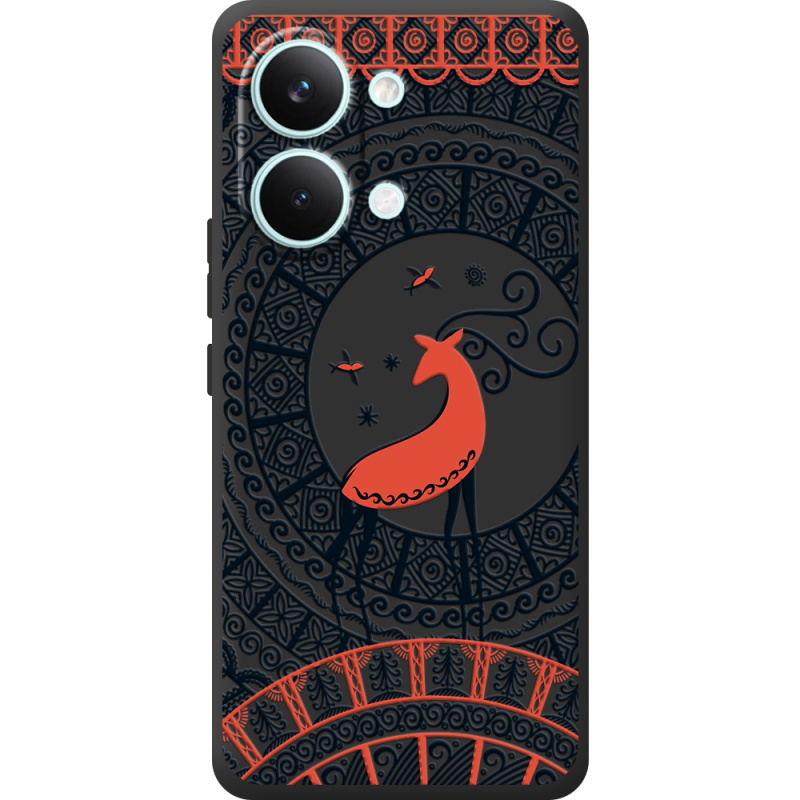 Чорний чохол BoxFace Poco X8 Pro Max Ornament