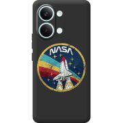 Чорний чохол BoxFace Poco X8 Pro Max NASA