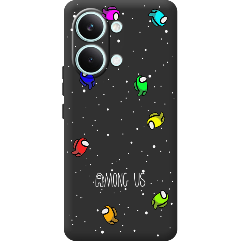 Чорний чохол BoxFace Poco X8 Pro Max Among Us Invisible