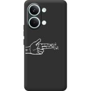 Чорний чохол BoxFace Poco X8 Pro Max Pew Pew