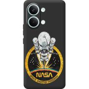 Чорний чохол BoxFace Poco X8 Pro Max NASA Spaceship