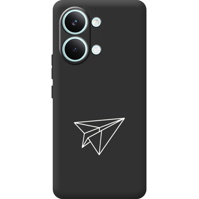 Чорний чохол BoxFace Poco X8 Pro Max Paper Plane