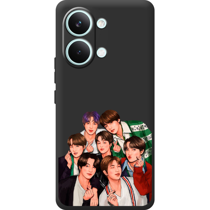 Чорний чохол BoxFace Poco X8 Pro Max BTS