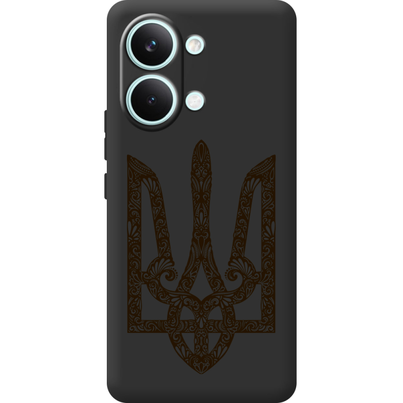 Чорний чохол BoxFace Poco X8 Pro Max Ukrainian Trident