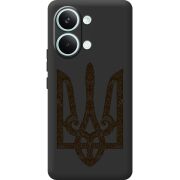 Чорний чохол BoxFace Poco X8 Pro Max Ukrainian Trident