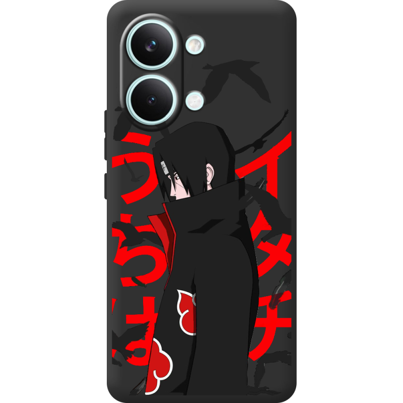 Чорний чохол BoxFace Poco X8 Pro Max Учиха Итачи