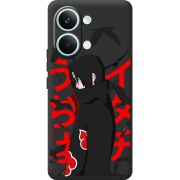 Чорний чохол BoxFace Poco X8 Pro Max Учиха Итачи