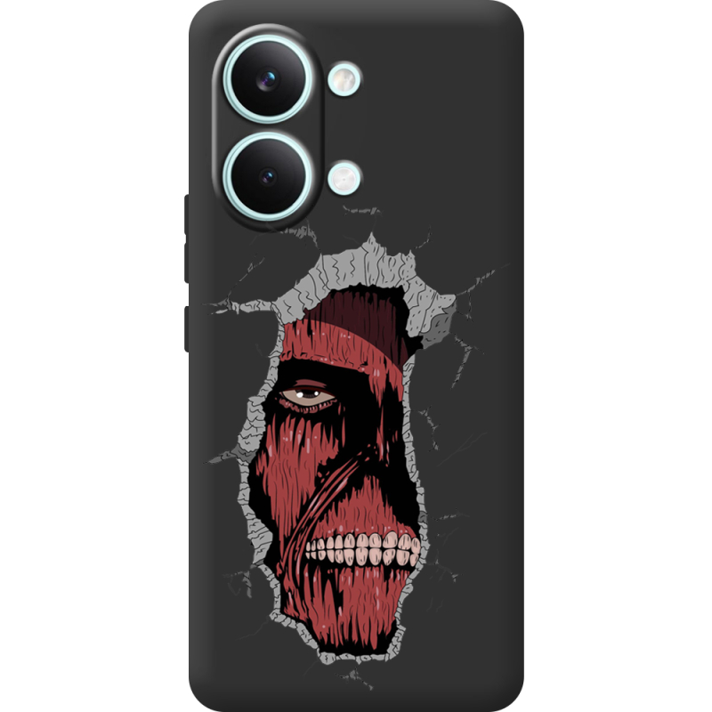 Чорний чохол BoxFace Poco X8 Pro Max Нападение на Титана