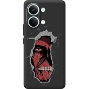 Чорний чохол BoxFace Poco X8 Pro Max Нападение на Титана