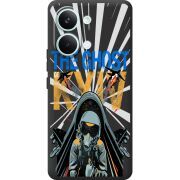 Чорний чохол BoxFace Poco X8 Pro Max Привид Києва в дії