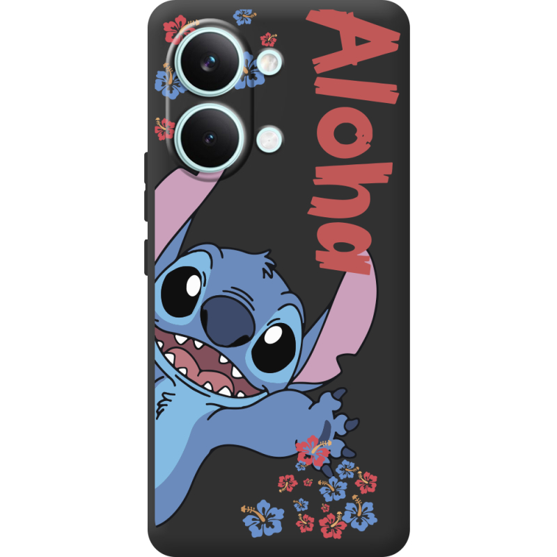 Чорний чохол BoxFace Poco X8 Pro Max Гавайський гість Stich