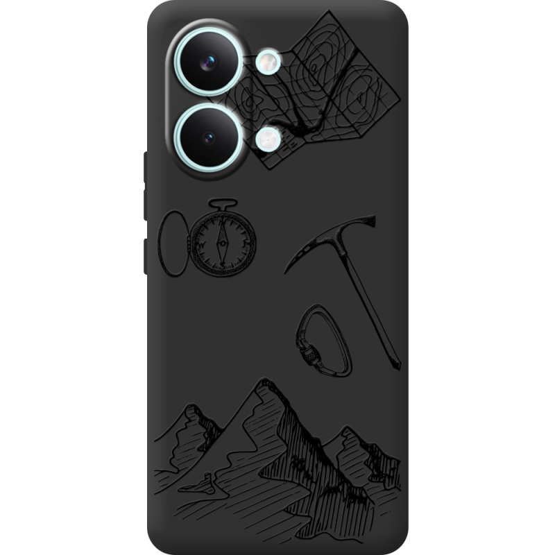 Чорний чохол BoxFace Poco X8 Pro Max Mountains