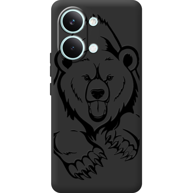 Чорний чохол BoxFace Poco X8 Pro Max Grizzly Bear