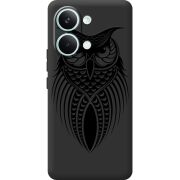 Чорний чохол BoxFace Poco X8 Pro Max Owl