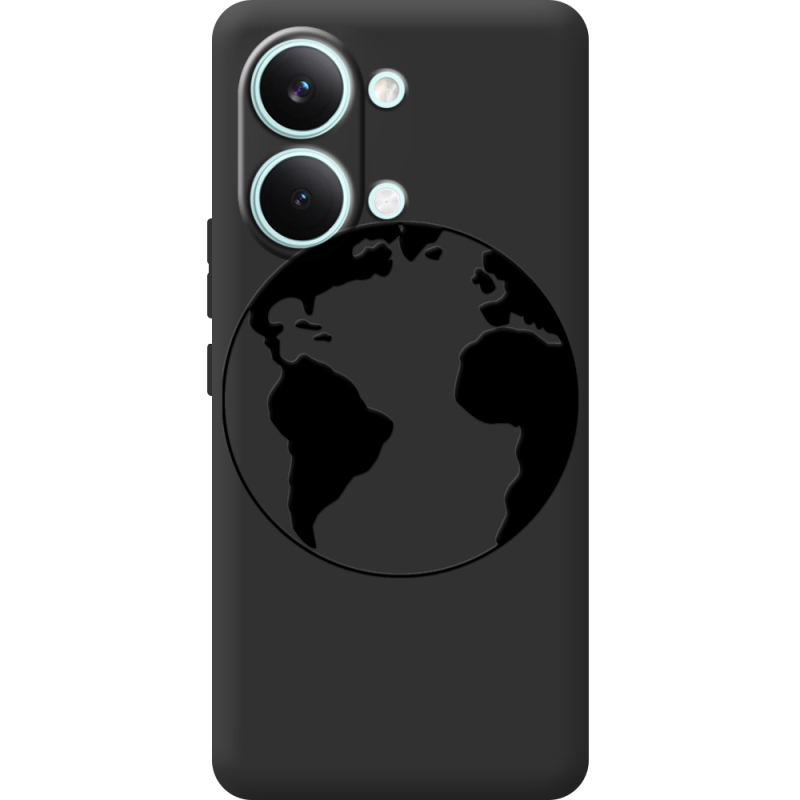 Чорний чохол BoxFace Poco X8 Pro Max Earth