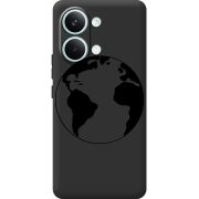 Чорний чохол BoxFace Poco X8 Pro Max Earth