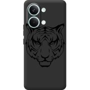 Чорний чохол BoxFace Poco X8 Pro Max Tiger