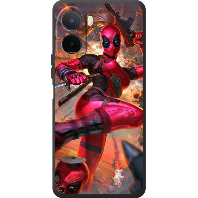 Чохол BoxFace Xiaomi Redmi A7 Pro Woman Deadpool