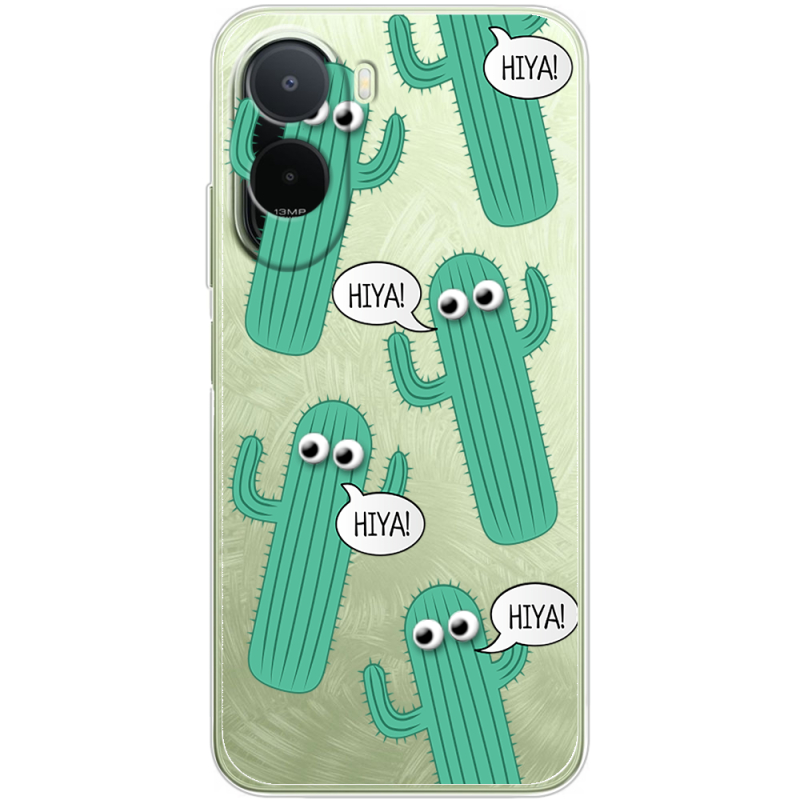 Прозорий чохол BoxFace Xiaomi Redmi A7 Pro с 3D-глазками HIYA