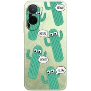 Прозорий чохол BoxFace Xiaomi Redmi A7 Pro с 3D-глазками HIYA