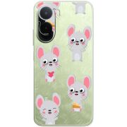 Прозорий чохол BoxFace Xiaomi Redmi A7 Pro с 3D-глазками Mouse