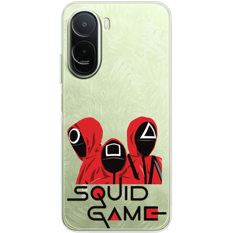 Прозорий чохол BoxFace Xiaomi Redmi A7 Pro siquid game люди в красном