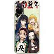 Прозорий чохол BoxFace Xiaomi Redmi A7 Pro Незуко та друзі