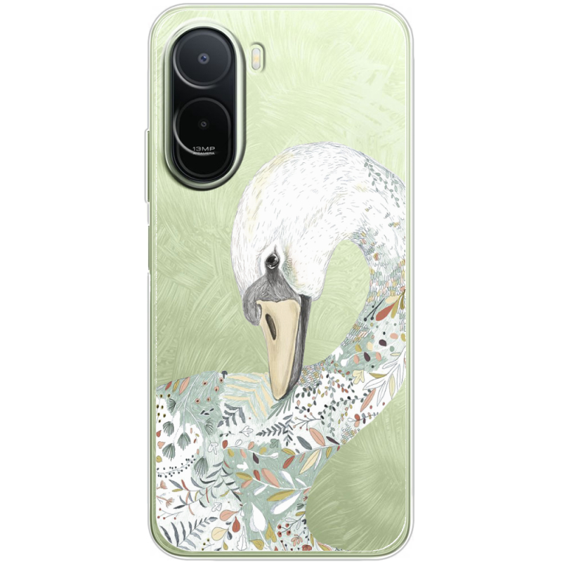 Прозорий чохол BoxFace Xiaomi Redmi A7 Pro Swan