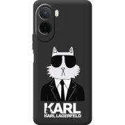 Чорний чохол BoxFace Xiaomi Redmi A7 Pro Cat in Black