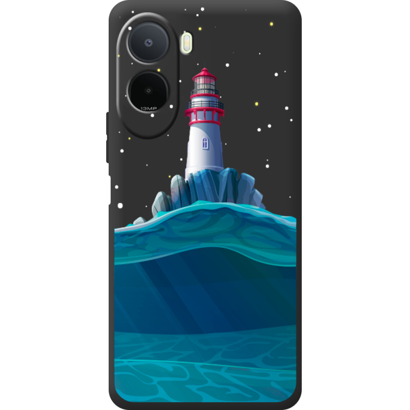 Чорний чохол BoxFace Xiaomi Redmi A7 Pro Lighthouse