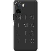 Чорний чохол BoxFace Xiaomi Redmi A7 Pro Minimalistic