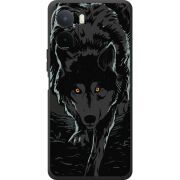 Чорний чохол BoxFace Xiaomi Redmi A7 Pro Wolf