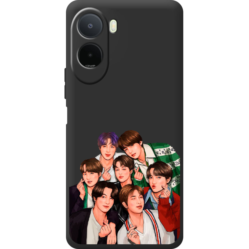 Чорний чохол BoxFace Xiaomi Redmi A7 Pro BTS