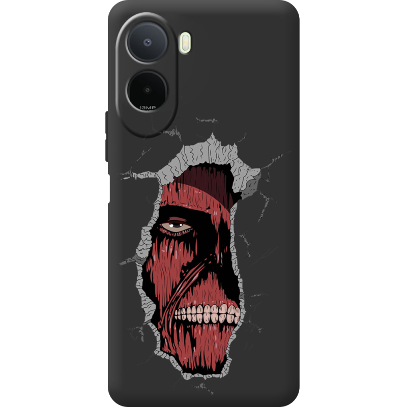 Чорний чохол BoxFace Xiaomi Redmi A7 Pro Нападение на Титана