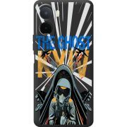 Чорний чохол BoxFace Xiaomi Redmi A7 Pro Привид Києва в дії