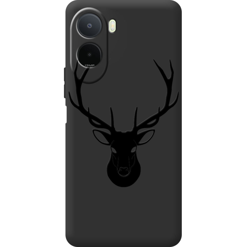 Чорний чохол BoxFace Xiaomi Redmi A7 Pro Deer
