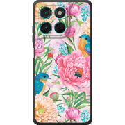 Чохол BoxFace Moto G77 Birds in Flowers