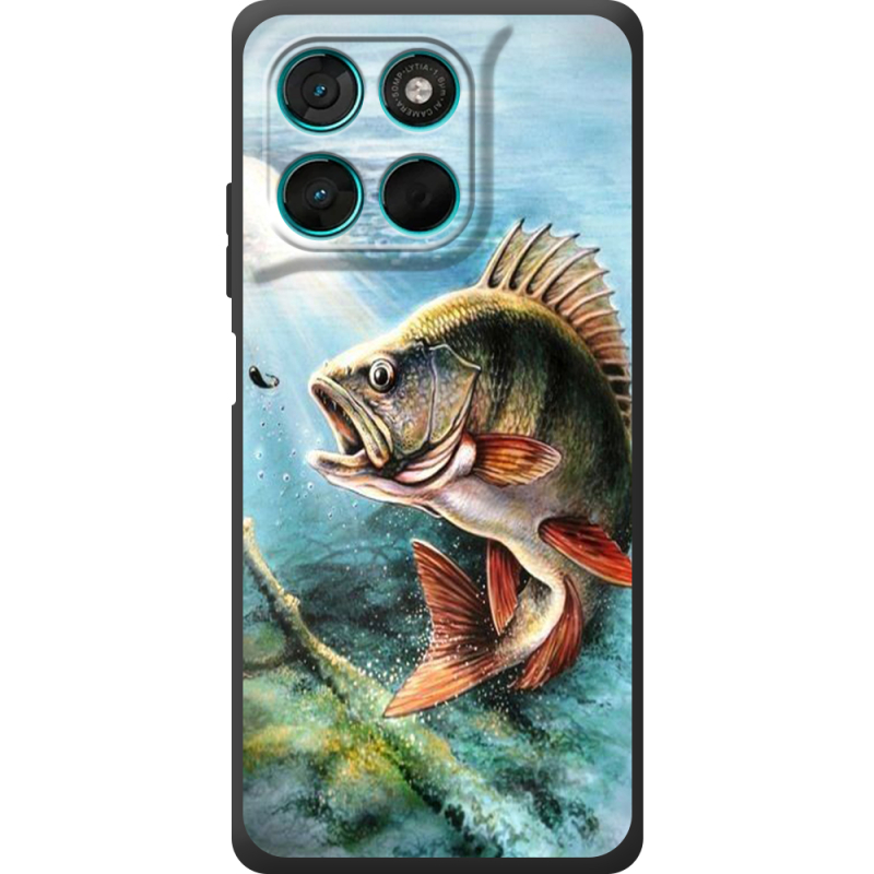 Чохол BoxFace Moto G77 Полосатый Бандит