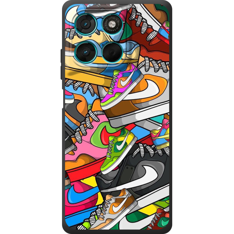 Чохол BoxFace Moto G77 Sneakers