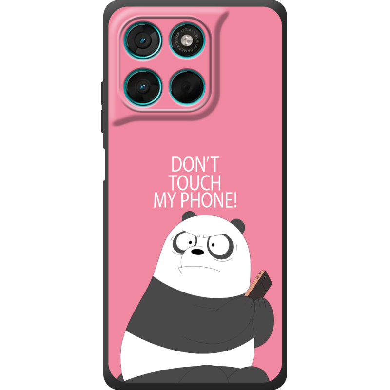 Чохол BoxFace Moto G77 Dont Touch My Phone Panda