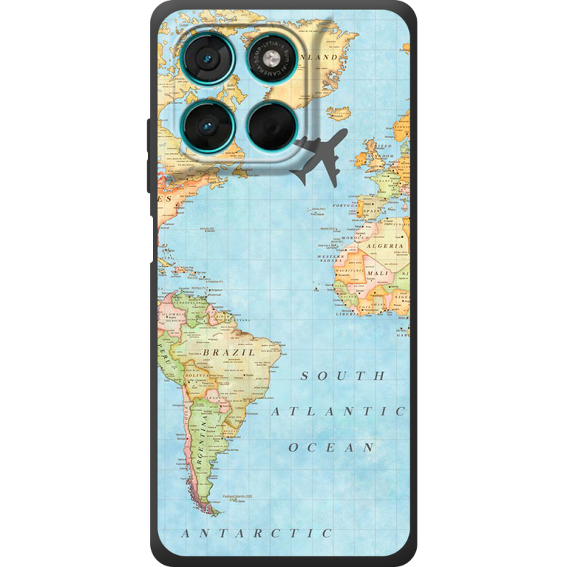 Чохол BoxFace Moto G77 Карта