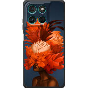 Чохол BoxFace Moto G77 Exquisite Orange Flowers