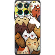 Чохол BoxFace Moto G77 Sleepy Cats