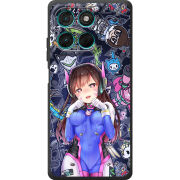 Чохол BoxFace Moto G77 Overwatch D.VA