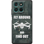 Чохол BoxFace Moto G77 Дрон Fly Around